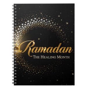 Caderno Espiral Feriado do Ramadan MubaraK