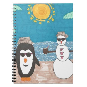 Caderno Espiral Férias de Natal