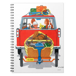 Caderno Espiral Férias de verão