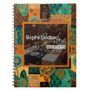 Caderno Espiral Férias Sofisticadas e Cheias de Alma