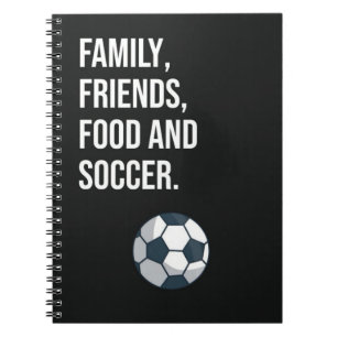 Caderno Espiral Festa do Tema do Futebol Bonito favorece Jogadores
