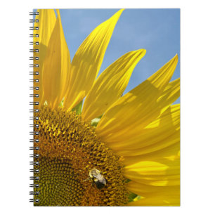 Caderno Espiral Festival de girassol