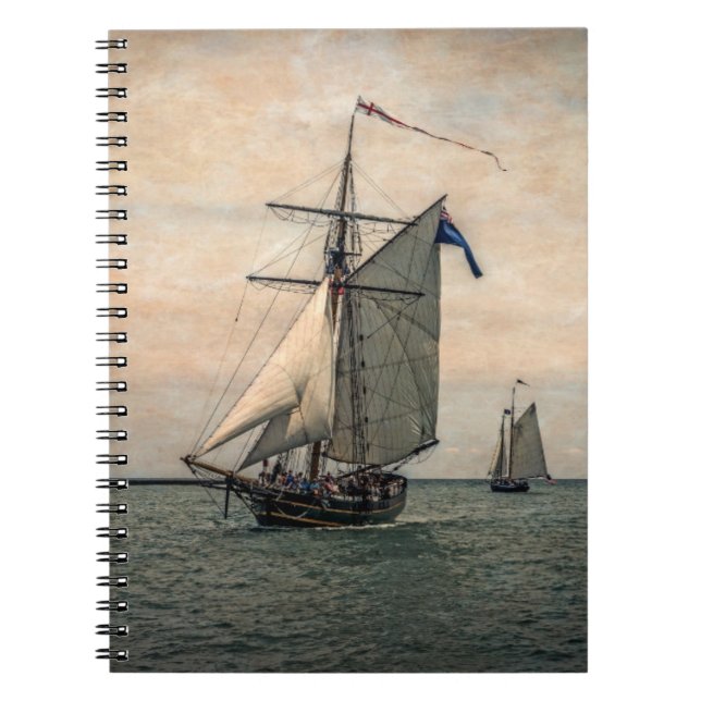 Caderno Espiral Festival dos Navios Altos (Frente)