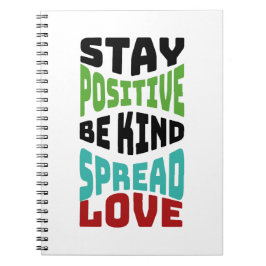 Caderno Espiral Ficar Positivo