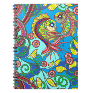 Caderno Espiral Fich Color