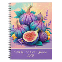 Caderno Espiral Fig colorido para a rua 2025