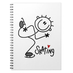 Caderno Espiral Figura simples t-shirt e presentes da vara do