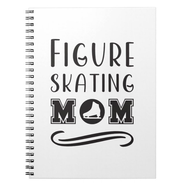 Caderno Espiral Figura Skating Mãe 2 (Frente)