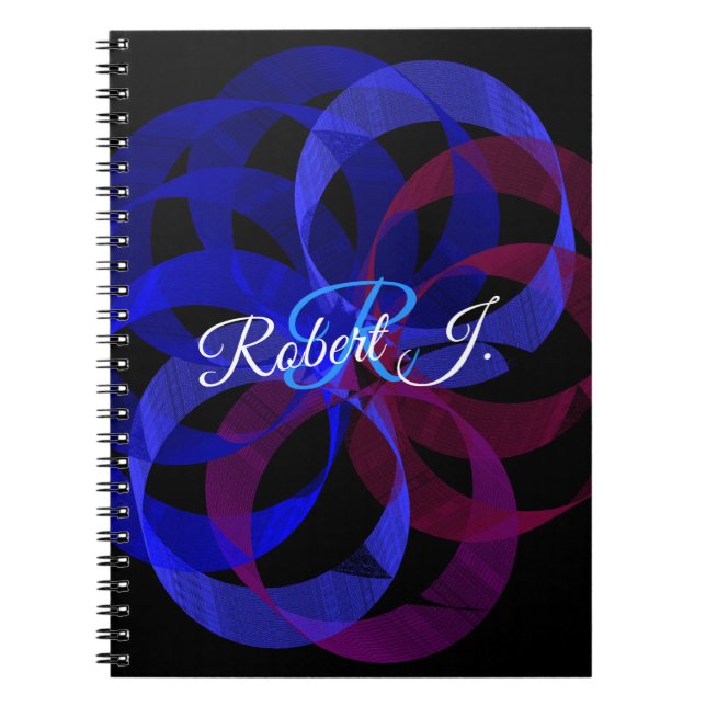 Caderno Espiral Figure 8 Geometric Notebook (Frente)
