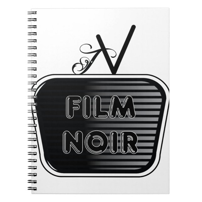 Caderno Espiral Film Noir (Frente)
