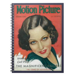 Caderno Espiral Filmes Fevereiro De 1931 cobrir Gloria Swanson