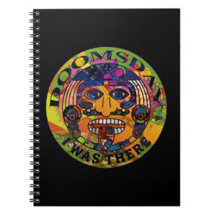 Caderno Espiral Fim do Mundo - Eu Estive Lá Profecia Maia