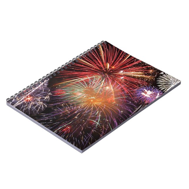 Caderno Espiral Finalidade do Fireworks (Left Side)