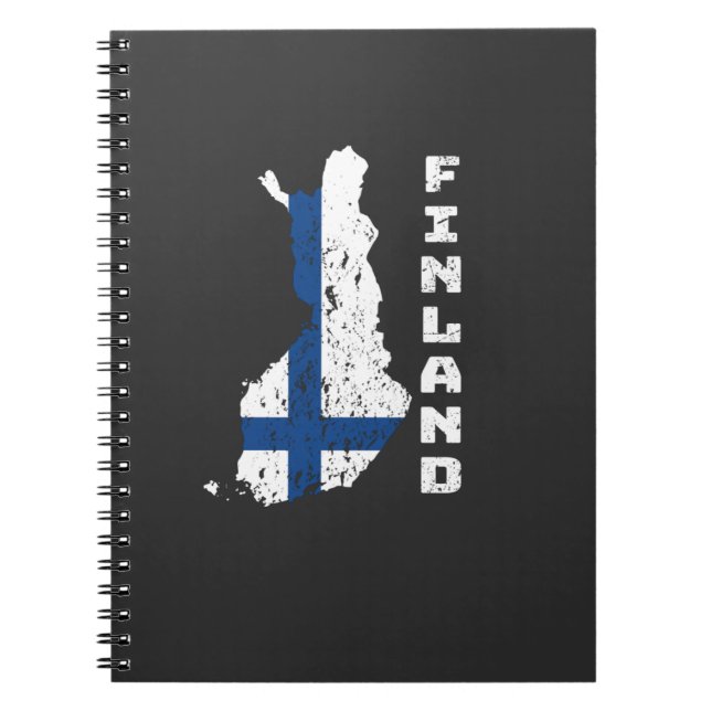 Caderno Espiral Finlândia (Frente)