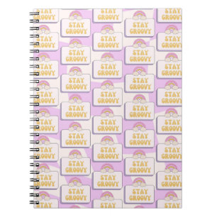 Caderno Espiral Fique Groovy