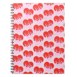 Caderno Espiral Fire Heart