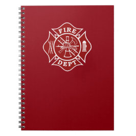 Caderno Espiral Firefighter Notebook
