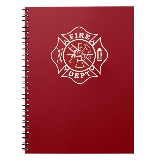 Caderno Espiral Firefighter Notebook (Frente)
