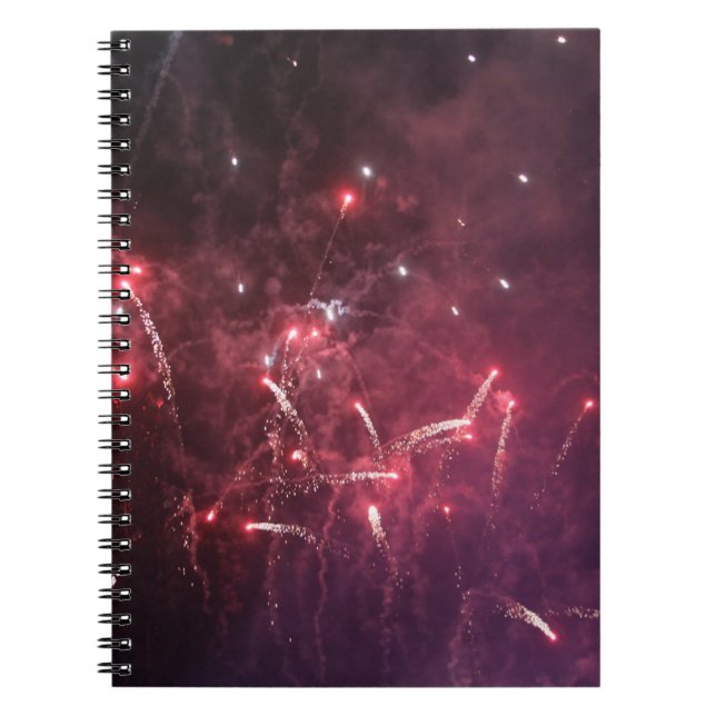 Caderno Espiral Fireworks (Frente)