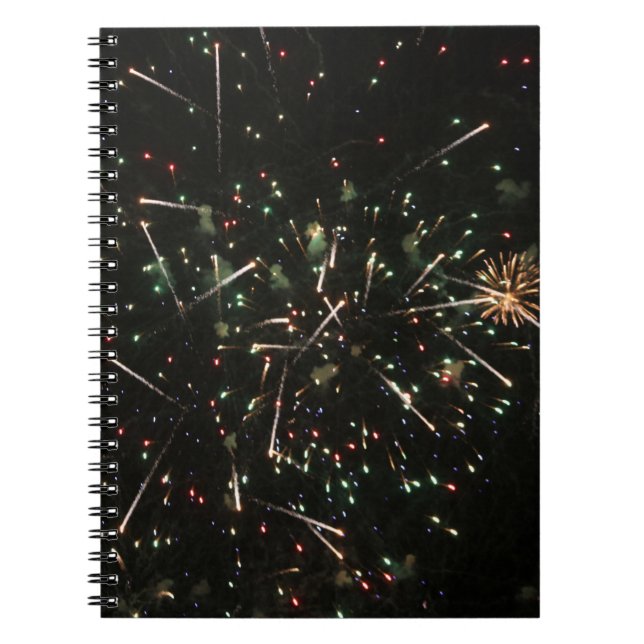 Caderno Espiral Fireworks (Frente)