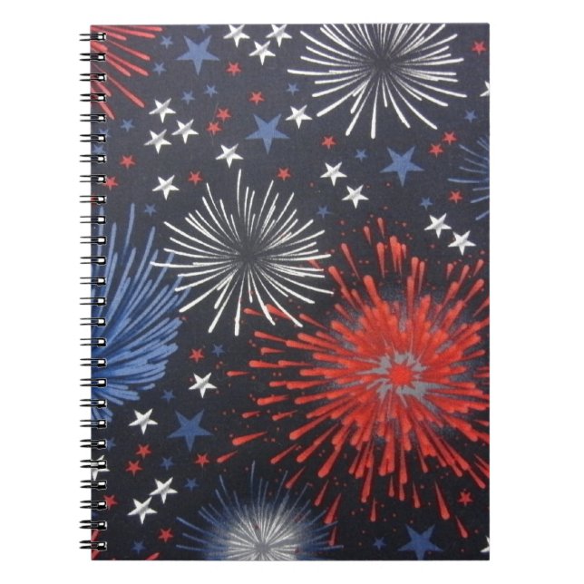Caderno Espiral Fireworks (Frente)