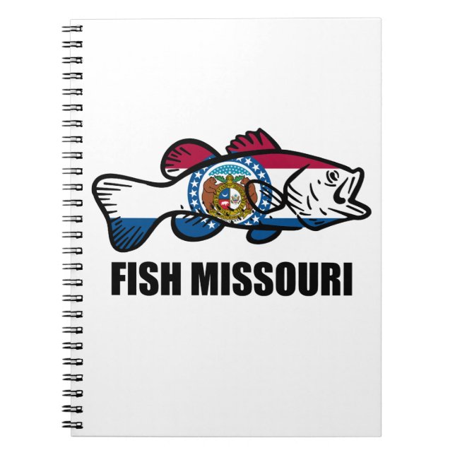 Caderno Espiral Fish Missouri (Frente)