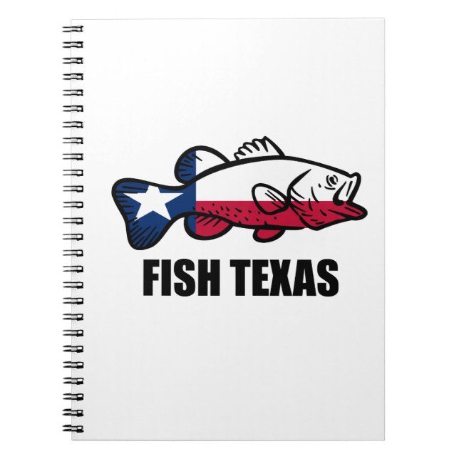 Caderno Espiral Fish Texas (Frente)