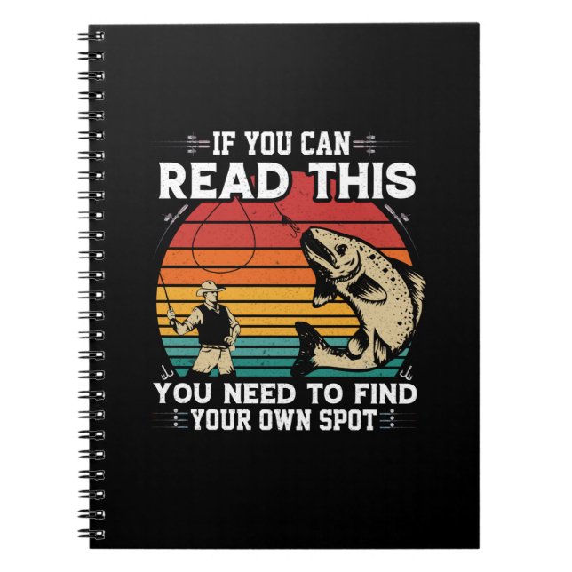 Caderno Espiral Fisher Se Você Pode Ler Isto (Frente)