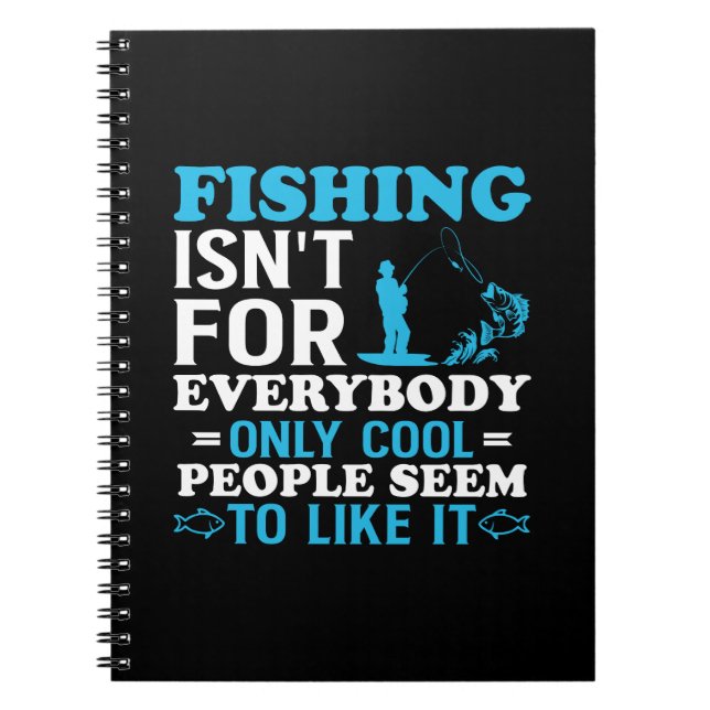 Caderno Espiral Fishing Theme  (Frente)