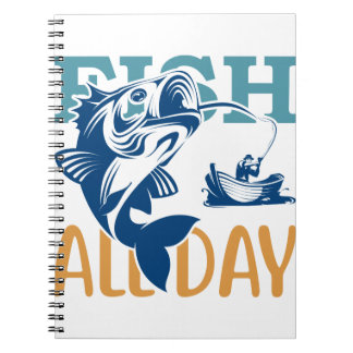 Caderno Espiral Fishing Tours