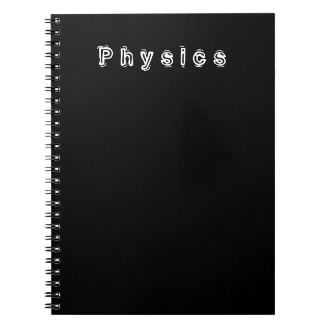 Caderno Espiral Física (Frente)