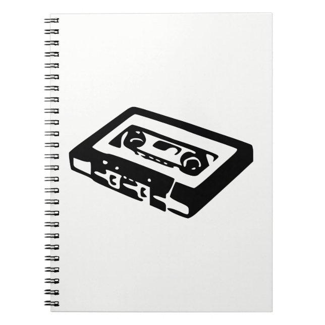 Caderno Espiral Fita Cassete (Frente)