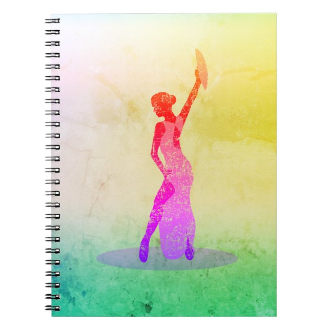 Caderno Espiral Flamenco Dancer (Frente)