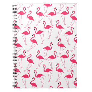 Caderno Espiral Flamingo