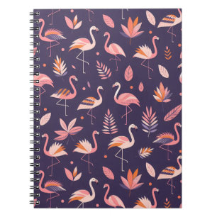 Caderno Espiral Flamingo Paradise