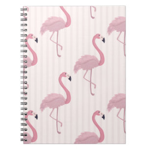 Caderno Espiral Flamingo Rosa-doce