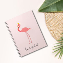 Flamingo Rosa Minimal Moderno