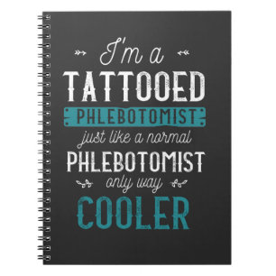 Caderno Espiral Flebotomista Tatuado Flebotomista Tatuado Flebotom