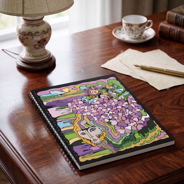 Caderno Espiral Floco de Atuma (Criador carregado)