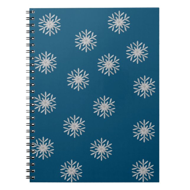 Caderno Espiral Floco de neve: (Frente)