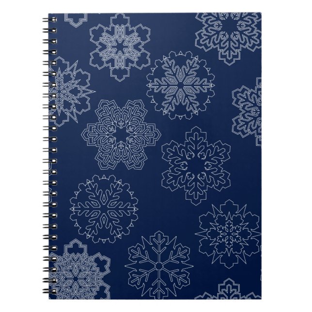 Caderno Espiral Floco de neve (Frente)
