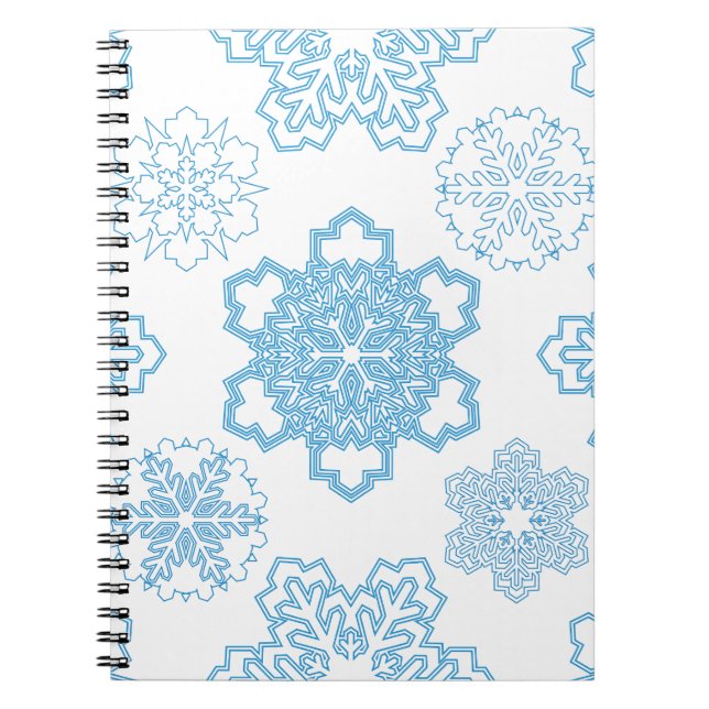 Caderno Espiral Floco de neve (Frente)