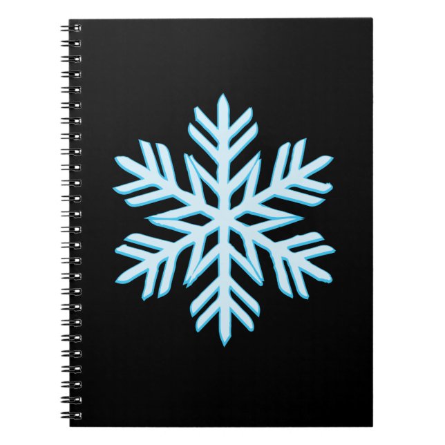 Caderno Espiral Floco de neve (Frente)