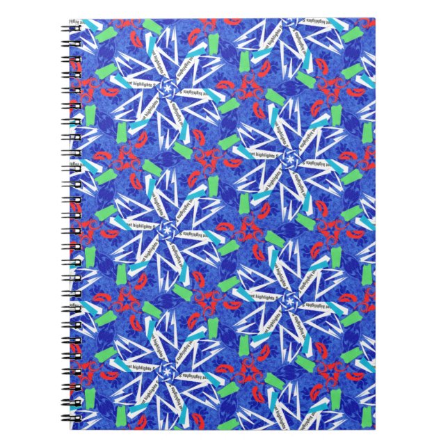 Caderno Espiral Flocos de neve С (Frente)