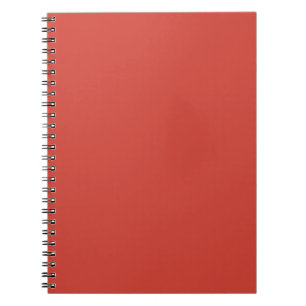 Caderno Espiral Flocos de neve e anjos em fundo vermelho
