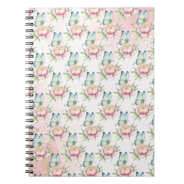 Caderno Espiral Flor (Frente)