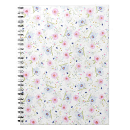 Caderno Espiral Flor