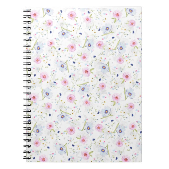 Caderno Espiral Flor (Frente)