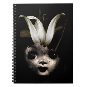 Caderno Espiral Flor 2013 da boneca