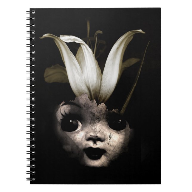 Caderno Espiral Flor 2013 da boneca (Frente)